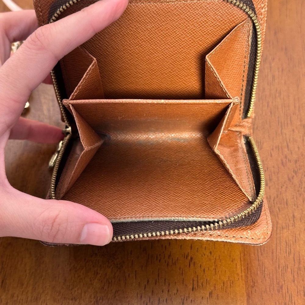 Louis Vuitton Monogram Compact Zipper Zipped Wallet | LV wallet | Authentic - Picture 11 of 16